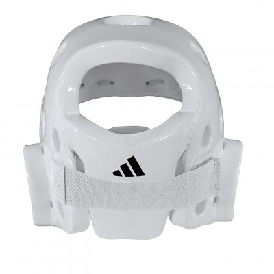 Casque de karaté ADIDAS WKF avec visière en plexiglas