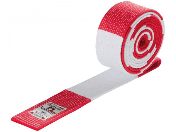 6 Dan White Red BELT