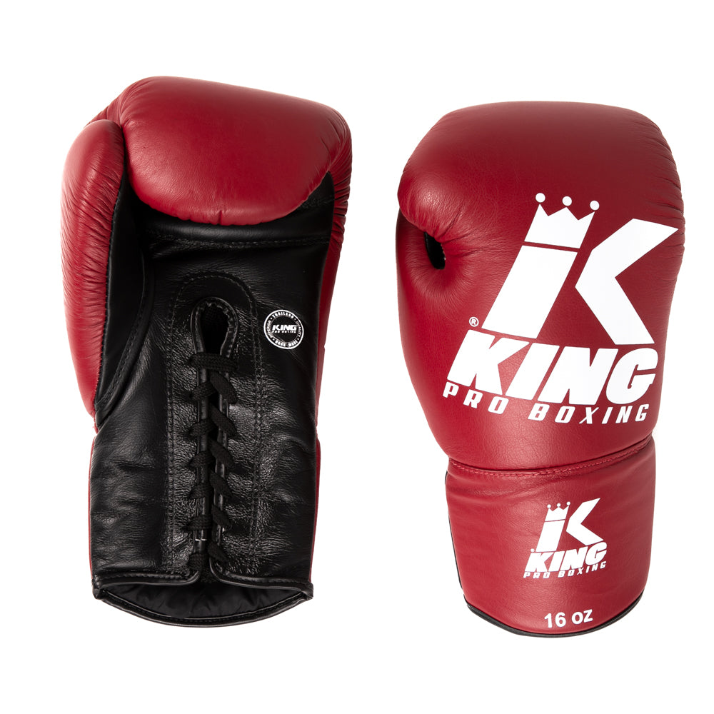King Pro Boxing Gloves With Laces