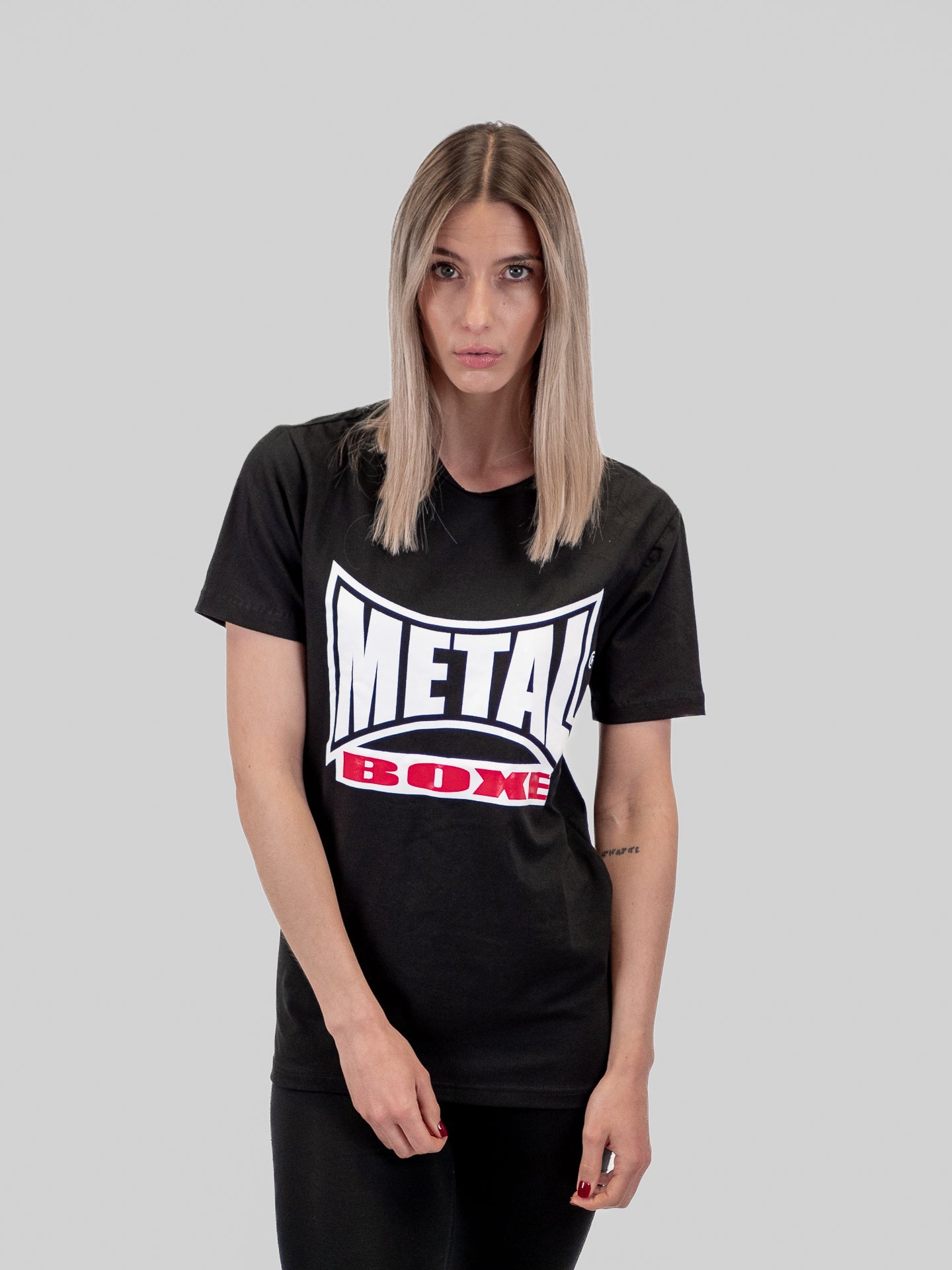 T-shirt Donna Visual Boxe Metal Boxe
