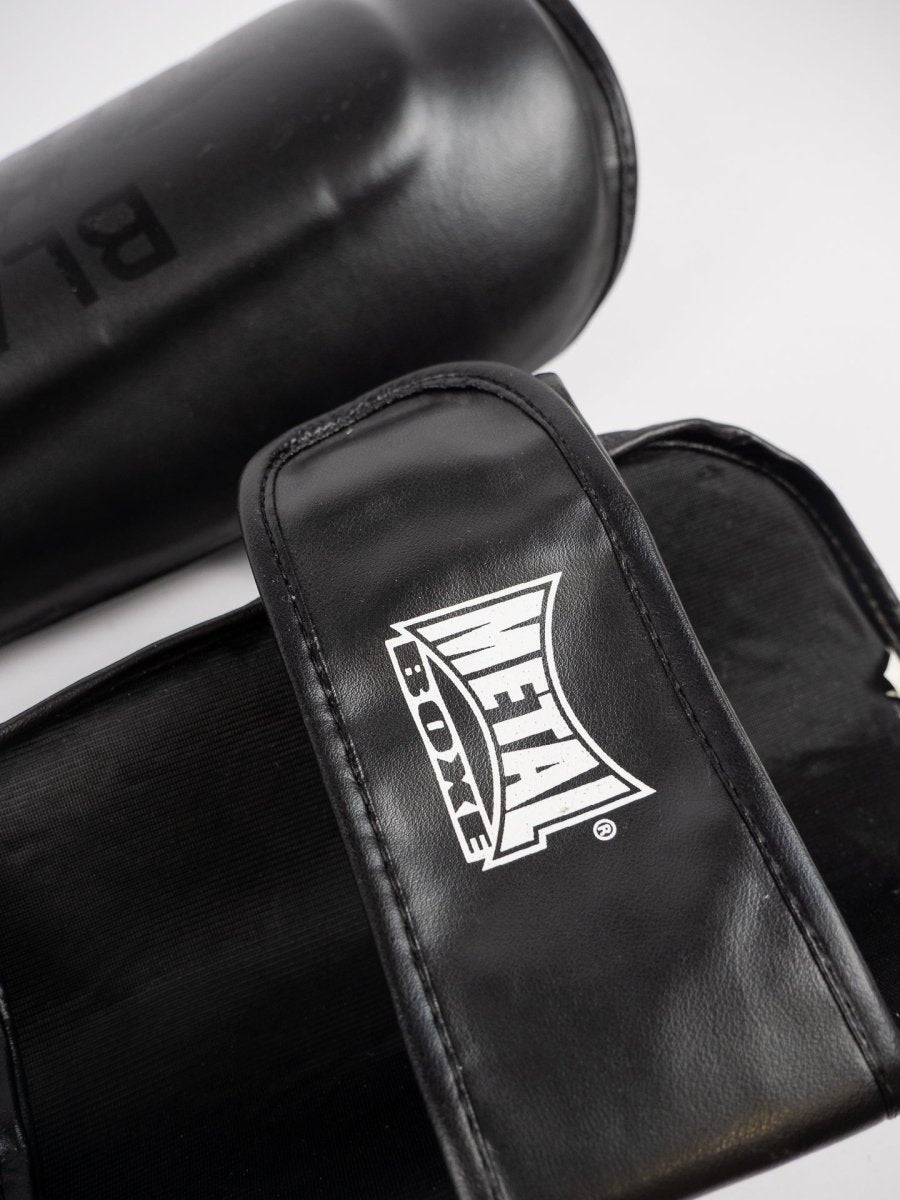 Paratibia Metal Boxe Furious Black – Leggerezza e Protezione - Fight Club Store