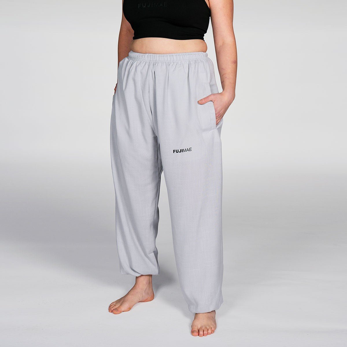 Pantaloni Kung Fu Wushu Tai Chi in Lino - Fight Club Store