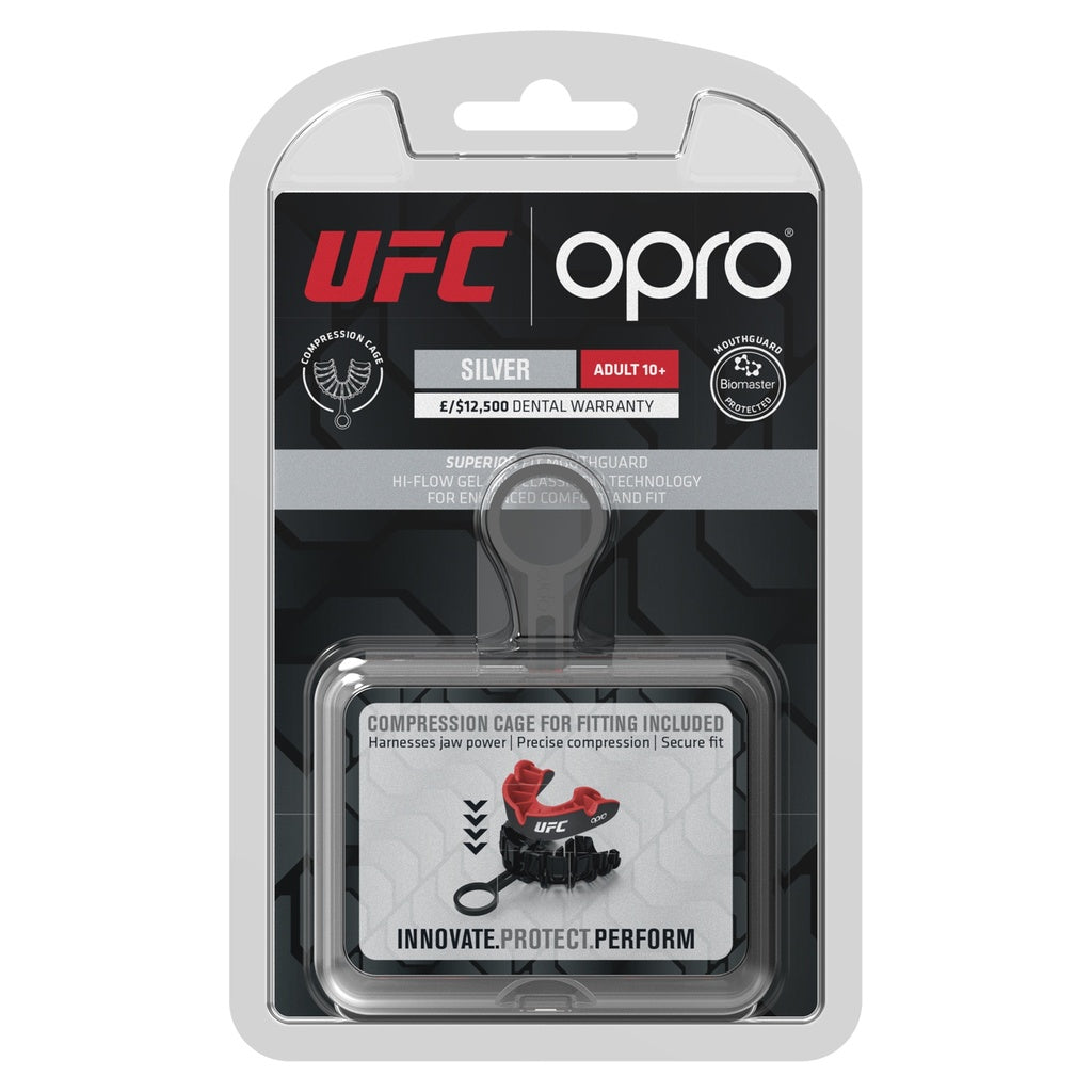 UFC Opro Silver Mouthguard