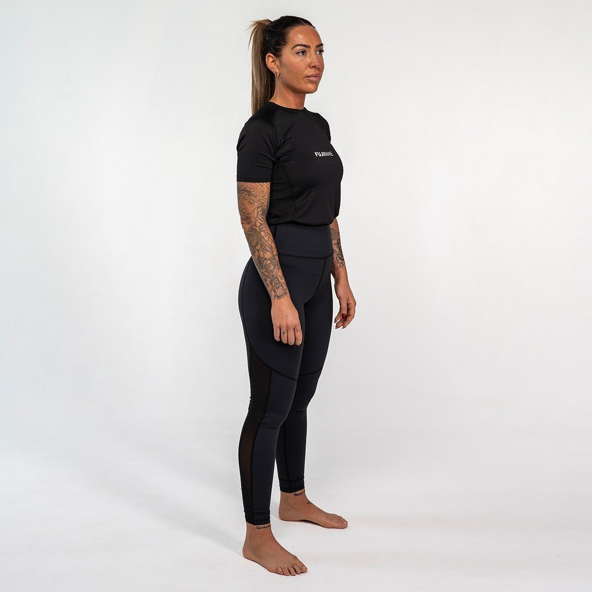 Rashguard Femminile Manica Corta Training - Fight Club Store