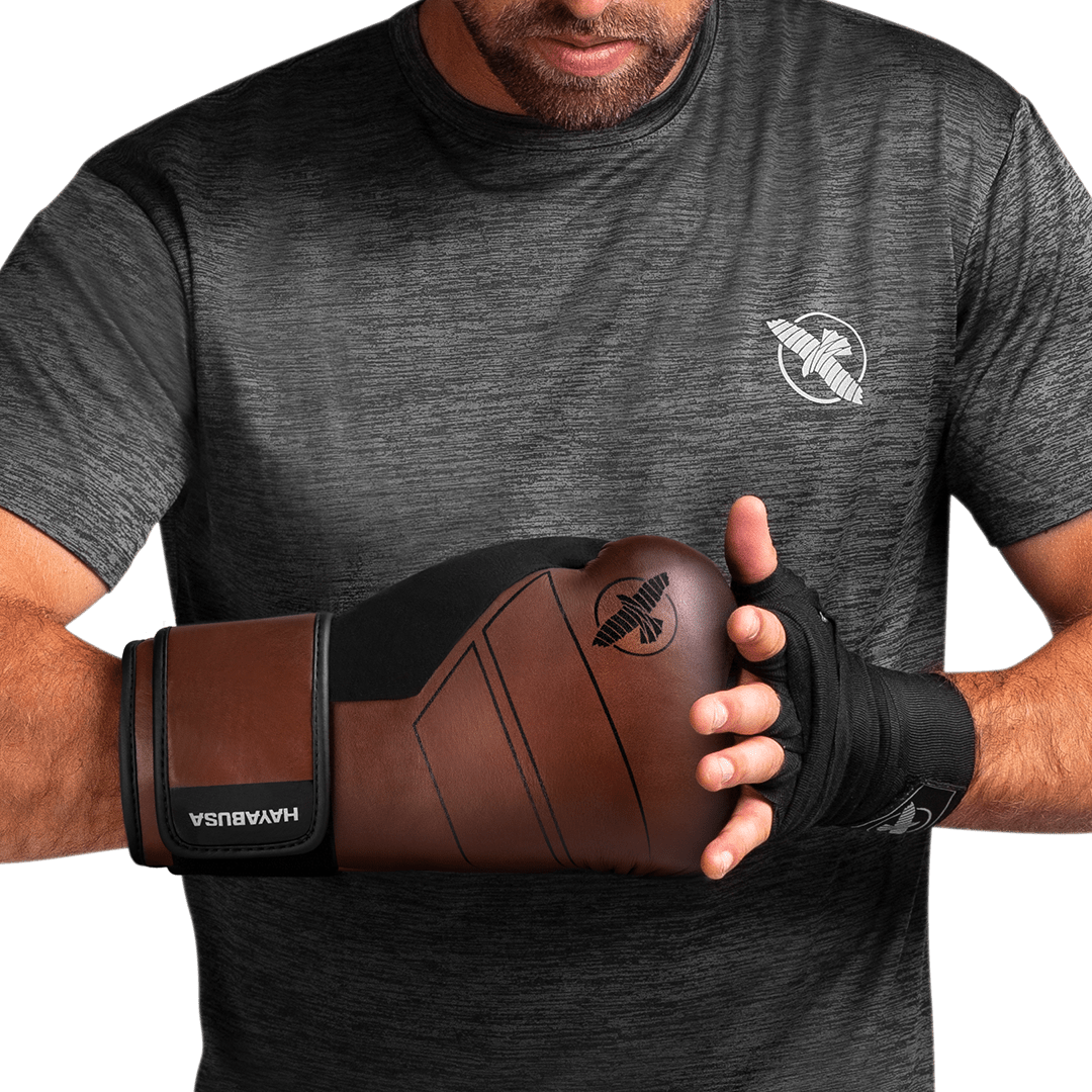 Guantoni Hayabusa S4 Leather | Vera Pelle e Supporto Polso - Fight Club Store