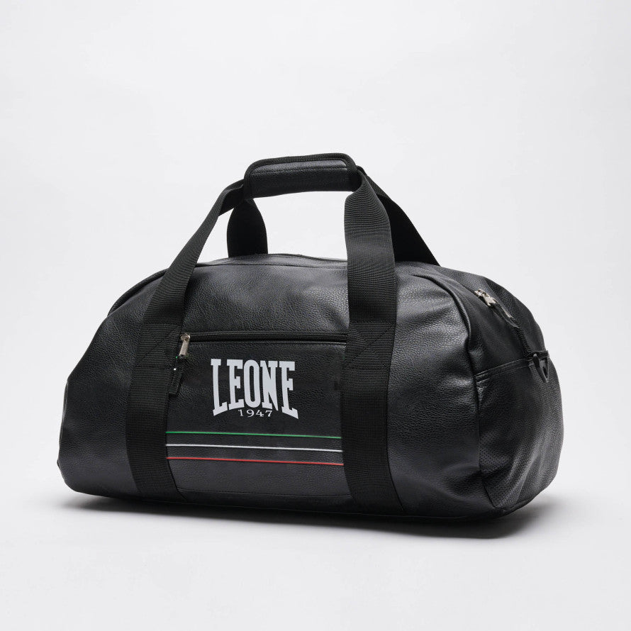 Leone Flag Faux Leather Duffel Bag