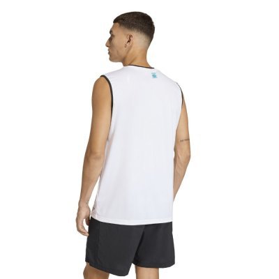 Wako Kick Light Adidas Tanktop weiß Rückansicht atmungsaktiv