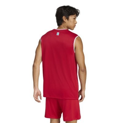Wako Kick Light Adidas Tanktop rot ergonomische Rückansicht