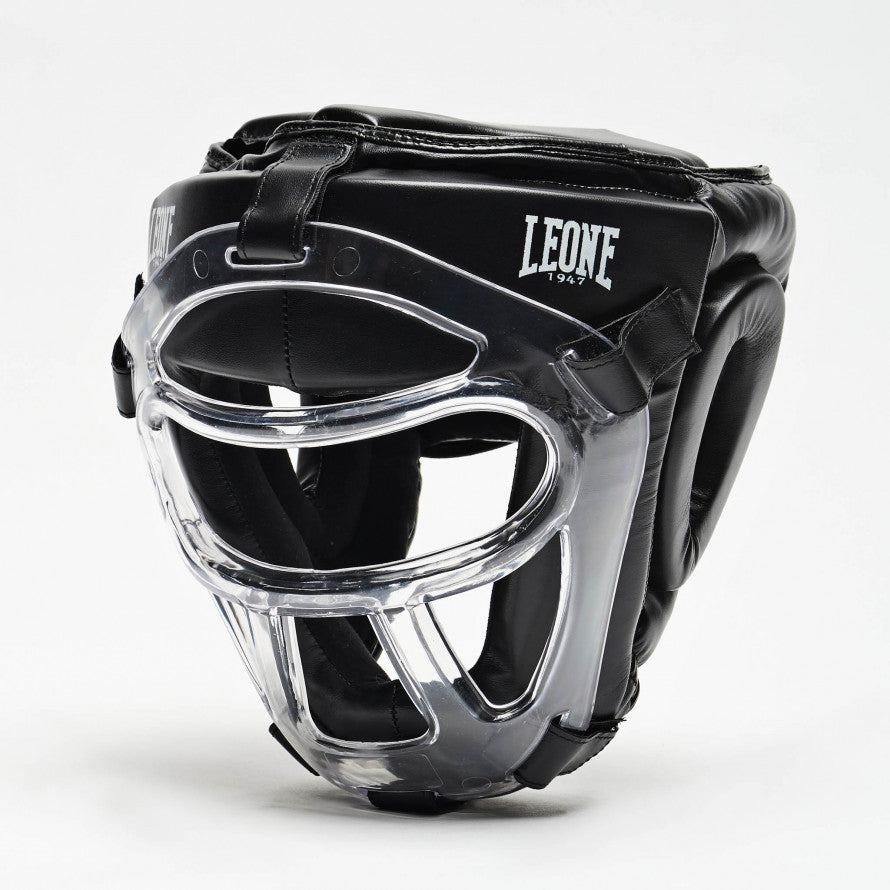 Casque avec masque en plexiglas Leone