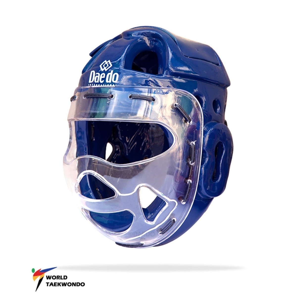 Casco electrónico Daedo GEN 3 azul con visera protectora homologada WT