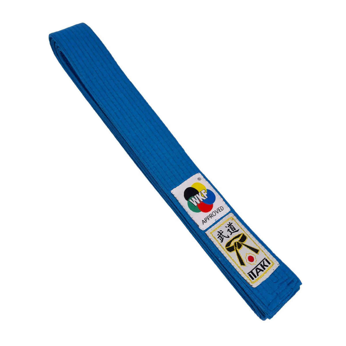 WKF approved belt for Itaki competitions