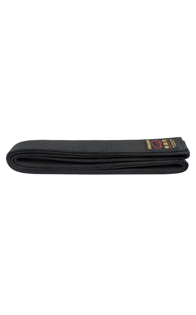 TOKAIDO BLACK SILK BELT made in Japan