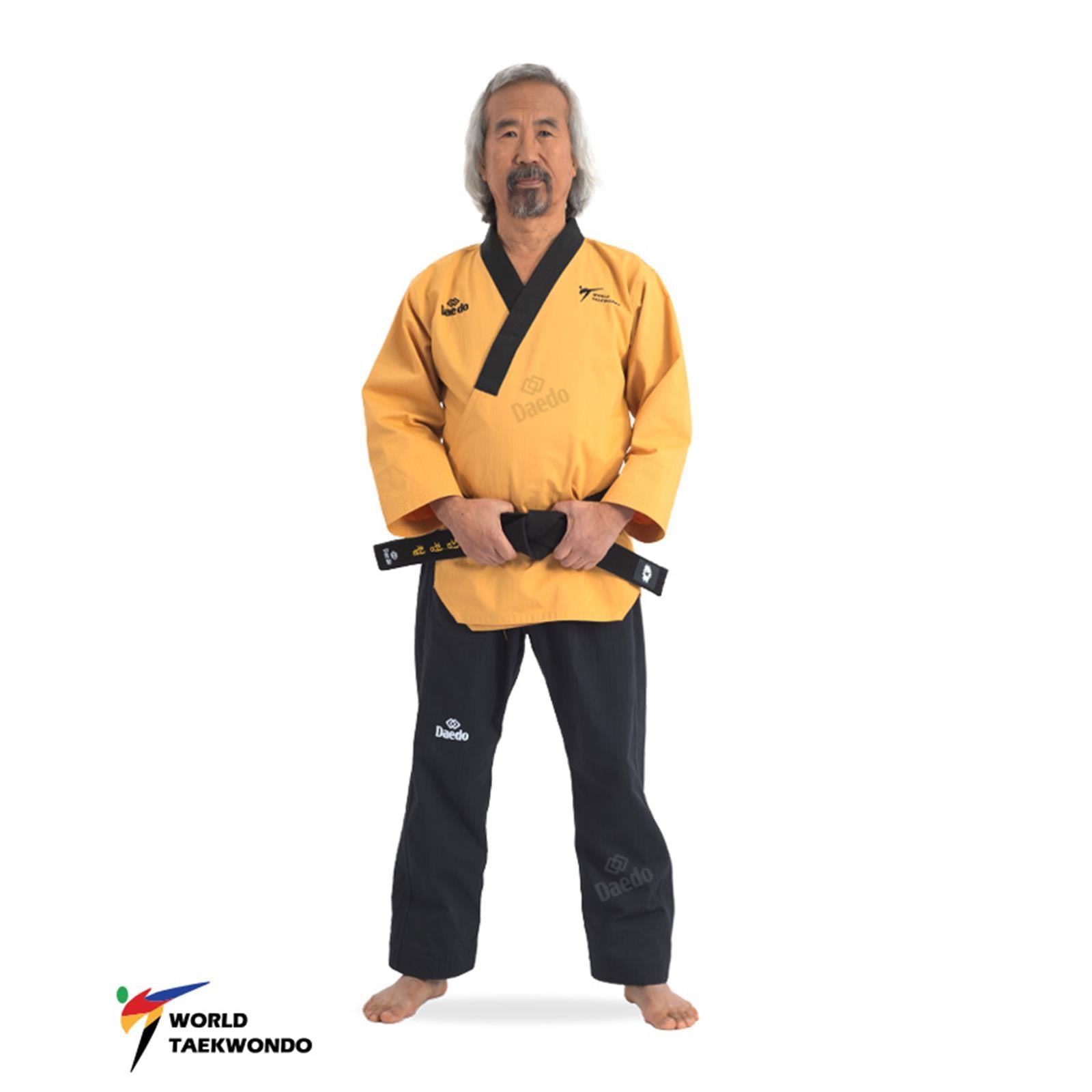 Dobok Poom Gran Master Oro Nero Daedo WT