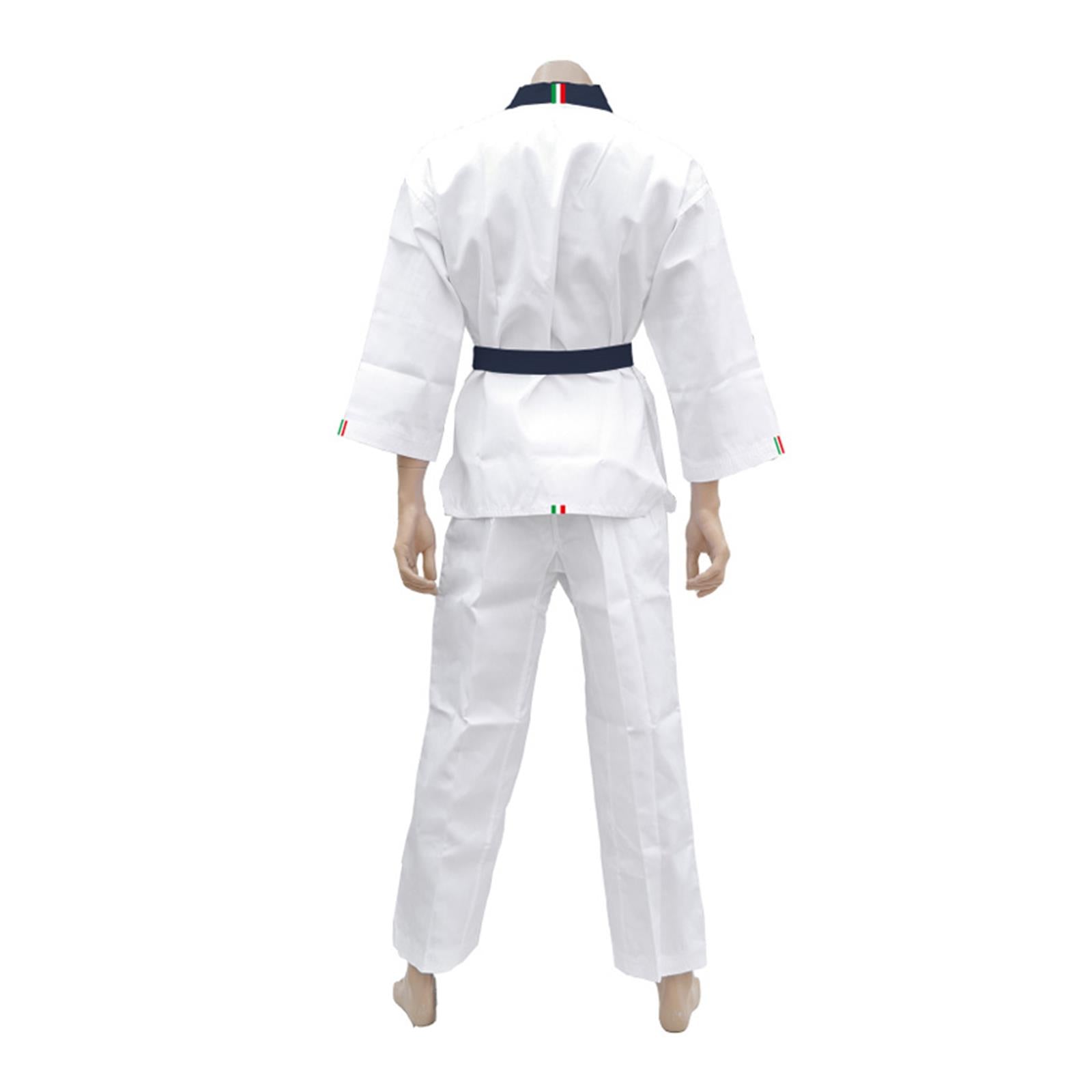 Dobok Daedo Cuello Negro Italia Aprobado WT