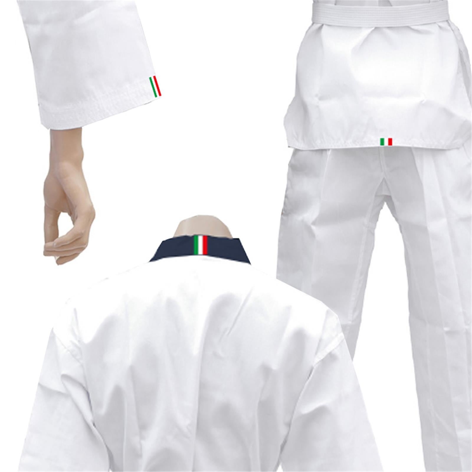 Dobok Daedo Cuello Negro Italia Aprobado WT