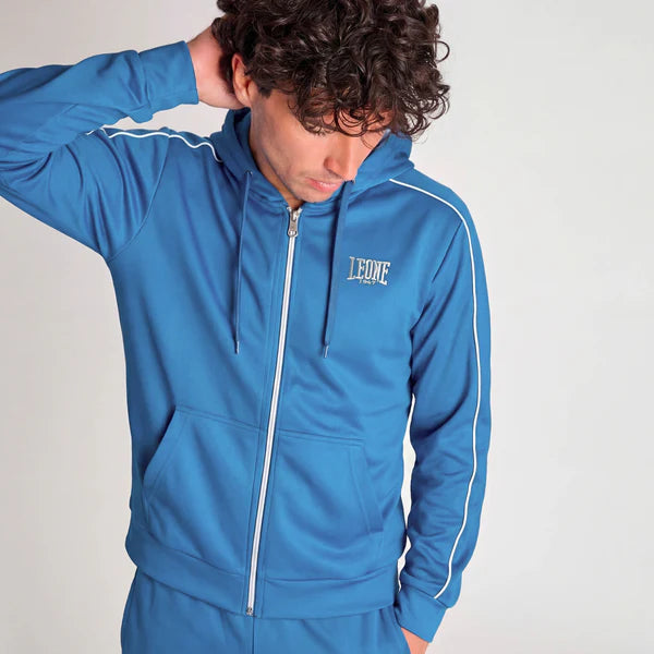 Felpa Leone con Cappuccio Classic Lightweight con Zip