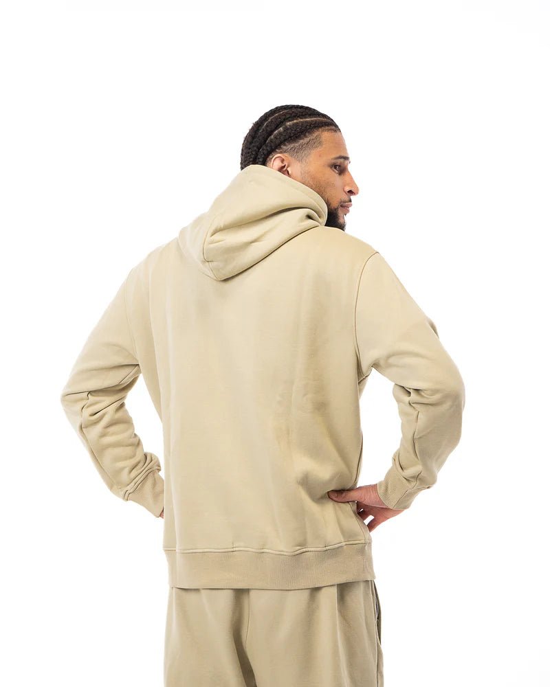 Vista trasera Sudadera con capucha Metal Boxing Desert Storm de algodón pesado