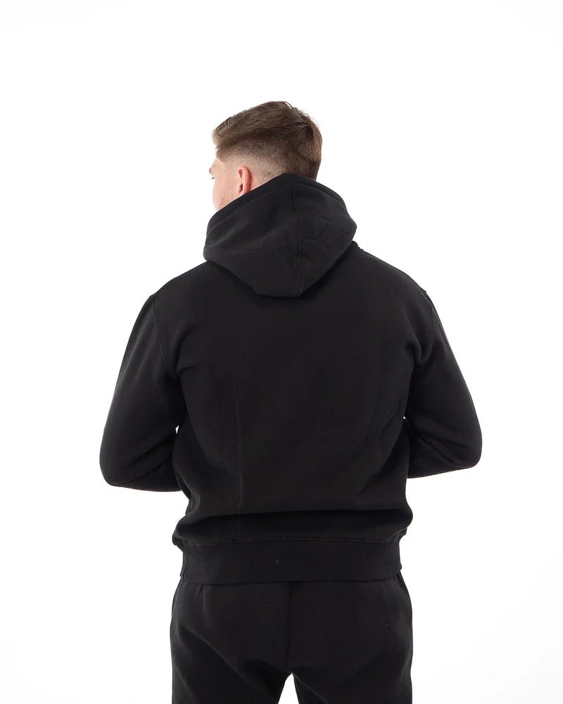 Sudadera con capucha vista trasera Miami Vibe Metal Boxing tela 350 gr
