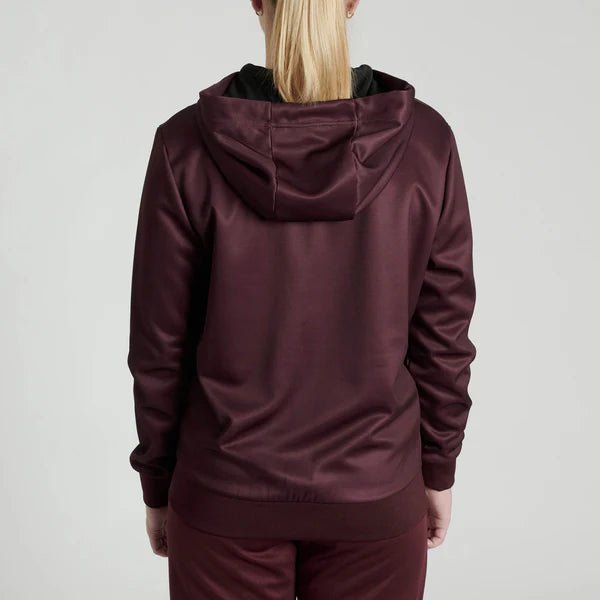 Felpa Donna Leone Logo Cappuccio e Zip - Fight Club Store