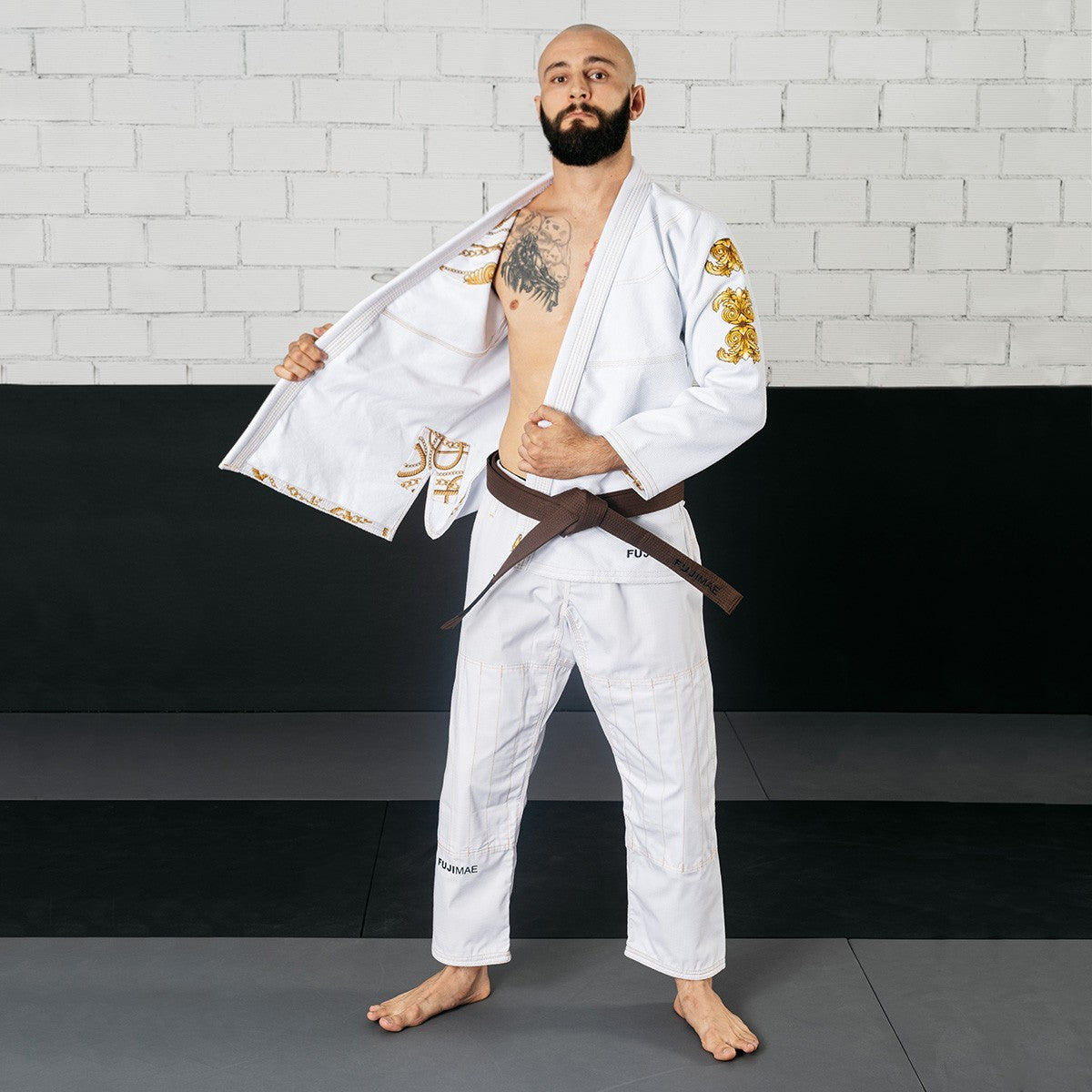 Kimono Brazilian Jiu Jitsu Shaka 21 Fujimae
