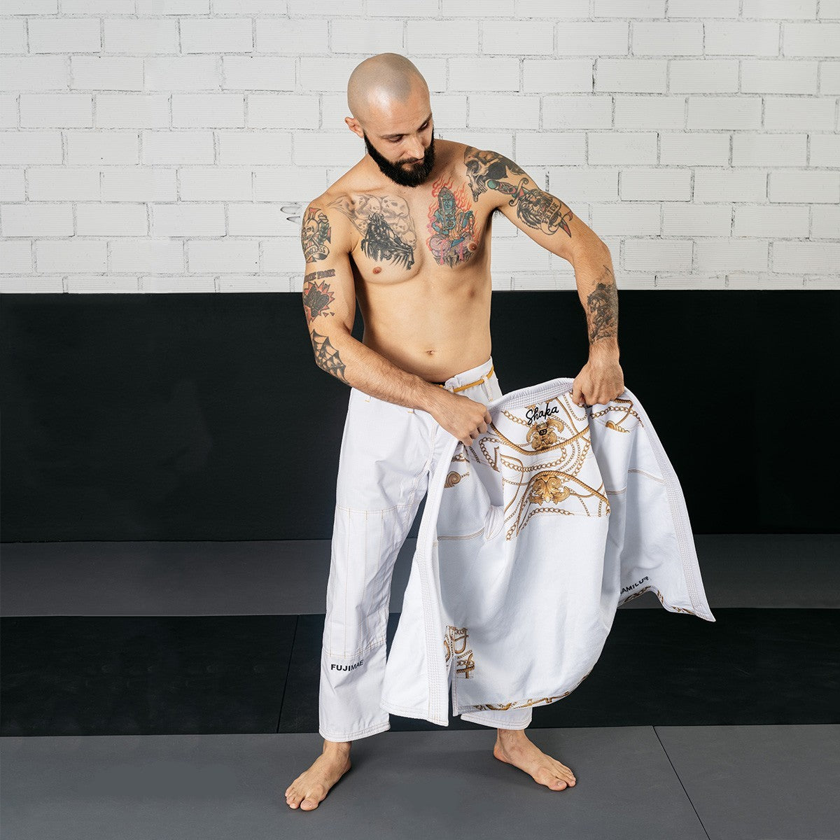 Kimono Brazilian Jiu Jitsu Shaka 21 Fujimae