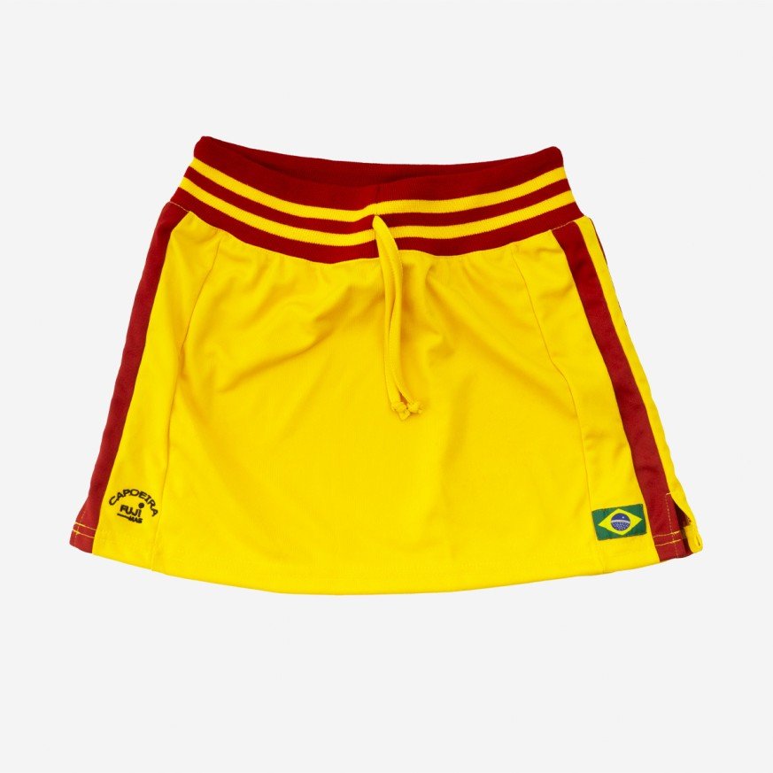 Gonna Capoeira FUJIMAE Gialla con Strisce Rosse - Fight Club Store
