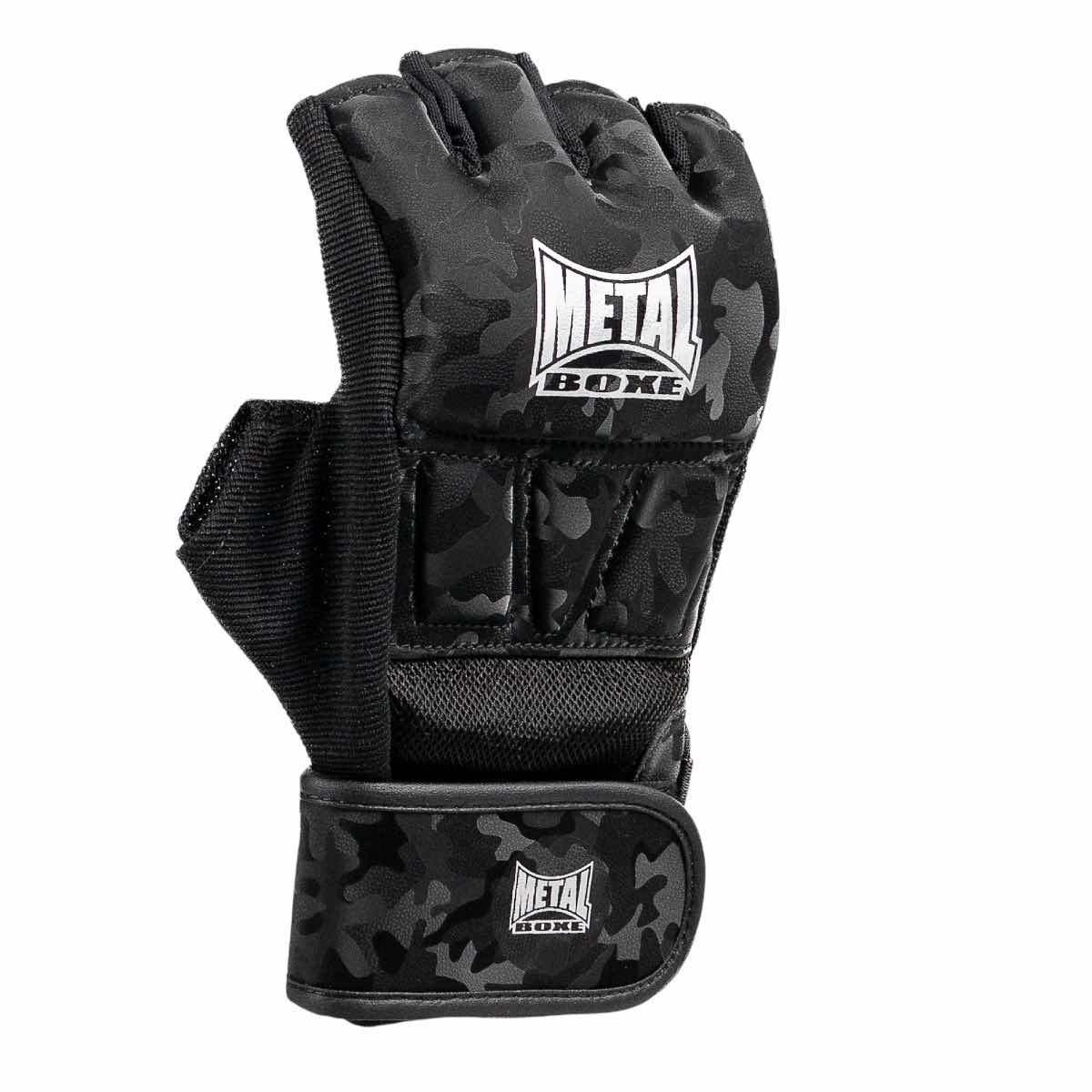 Front view fitness boxing gloves Metal Boxing mirror finish