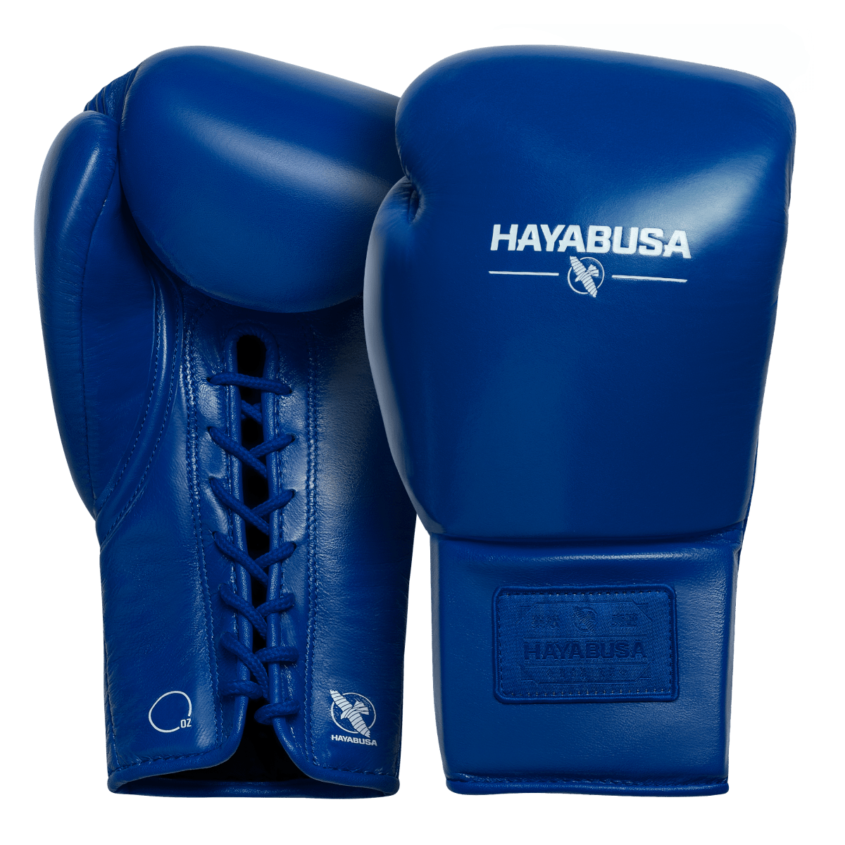 Par de guantes de boxeo Hayabusa Pro Lace azul cobalto, vista general