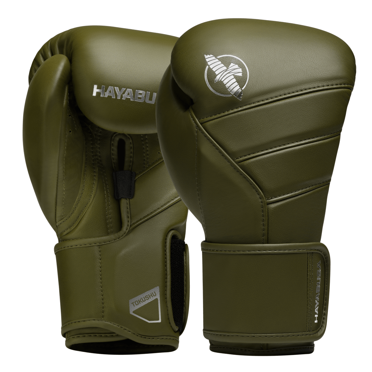 Paire de gants de boxe Hayabusa T3 Kanpeki vert olive