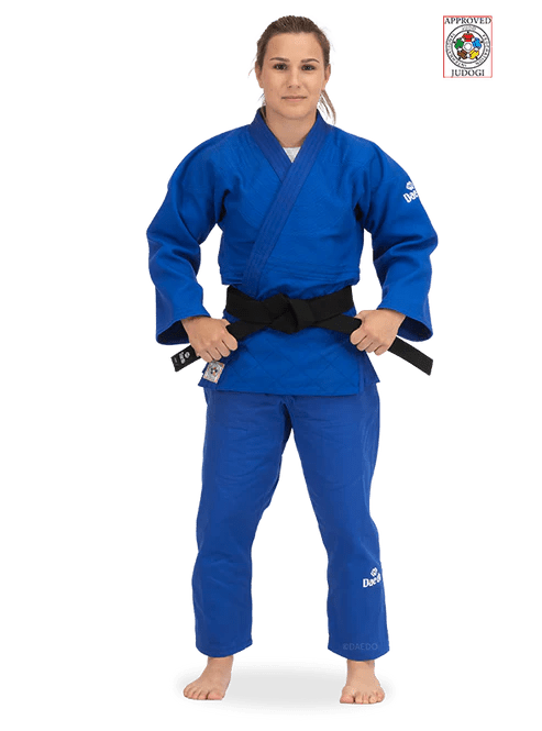 Judogi Blu Daedo omologato IJF per competizioni internazionali di Judo