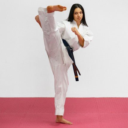 Karategi Kyokushin Fujimae Yantsu Bianco da 11oz - Fight Club Store