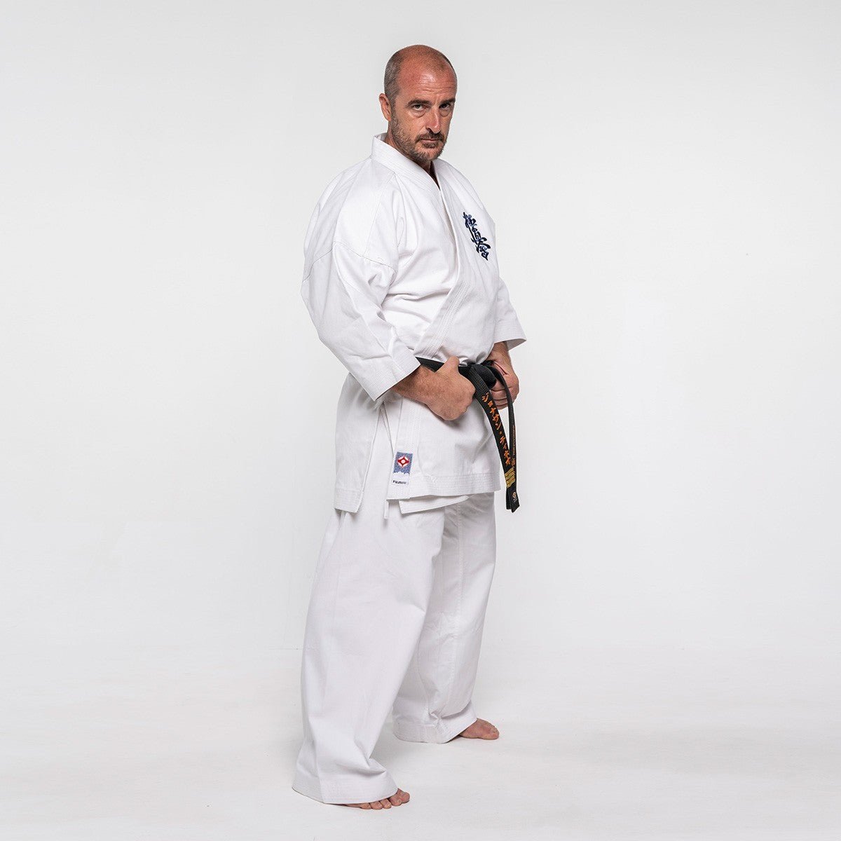 Karategi Kyokushin Fujimae Yantsu – 14oz Cotone Spazzolato - Fight Club Store
