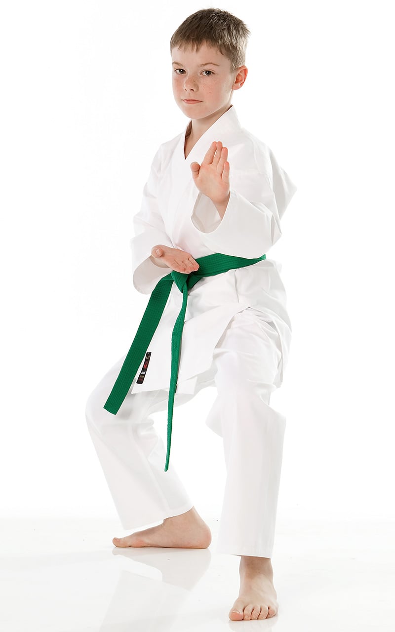 karategi Tokaido Shoshin,adatto a principianti e adulti..Colore bianco,non presenta loghi.Cintura bianca inclusa
