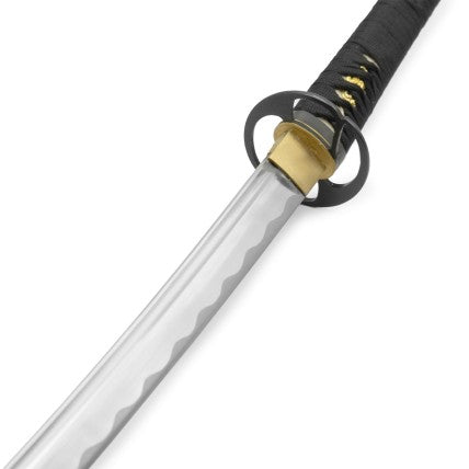 Katana Hagane Maru in Black Forged Steel Training