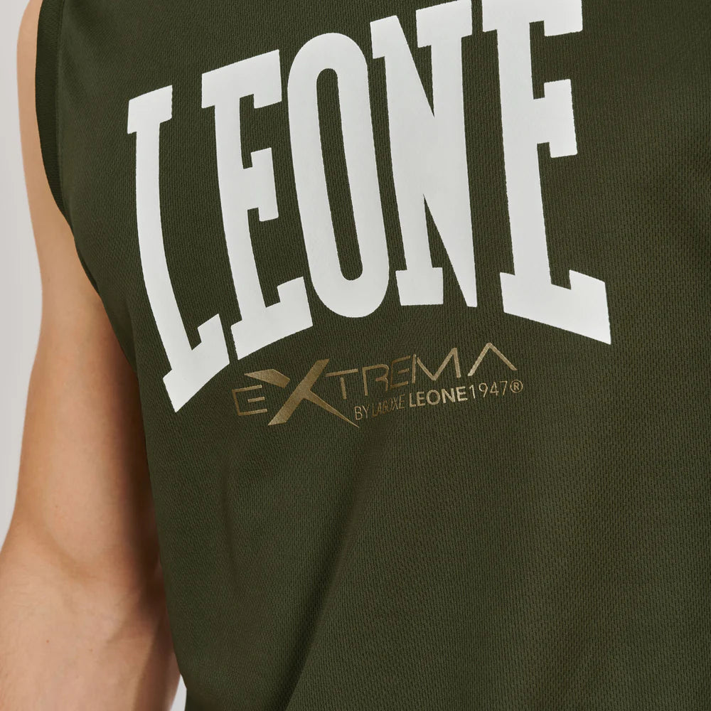 Ärmelloses Top mit Leone-Logo