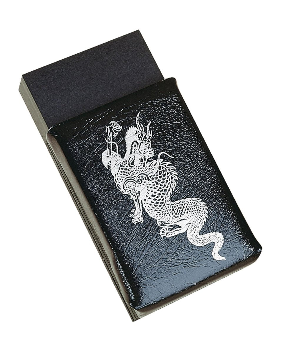 Makiwara Drago da muro per Karate in legno nero con imbottitura in ecopelle