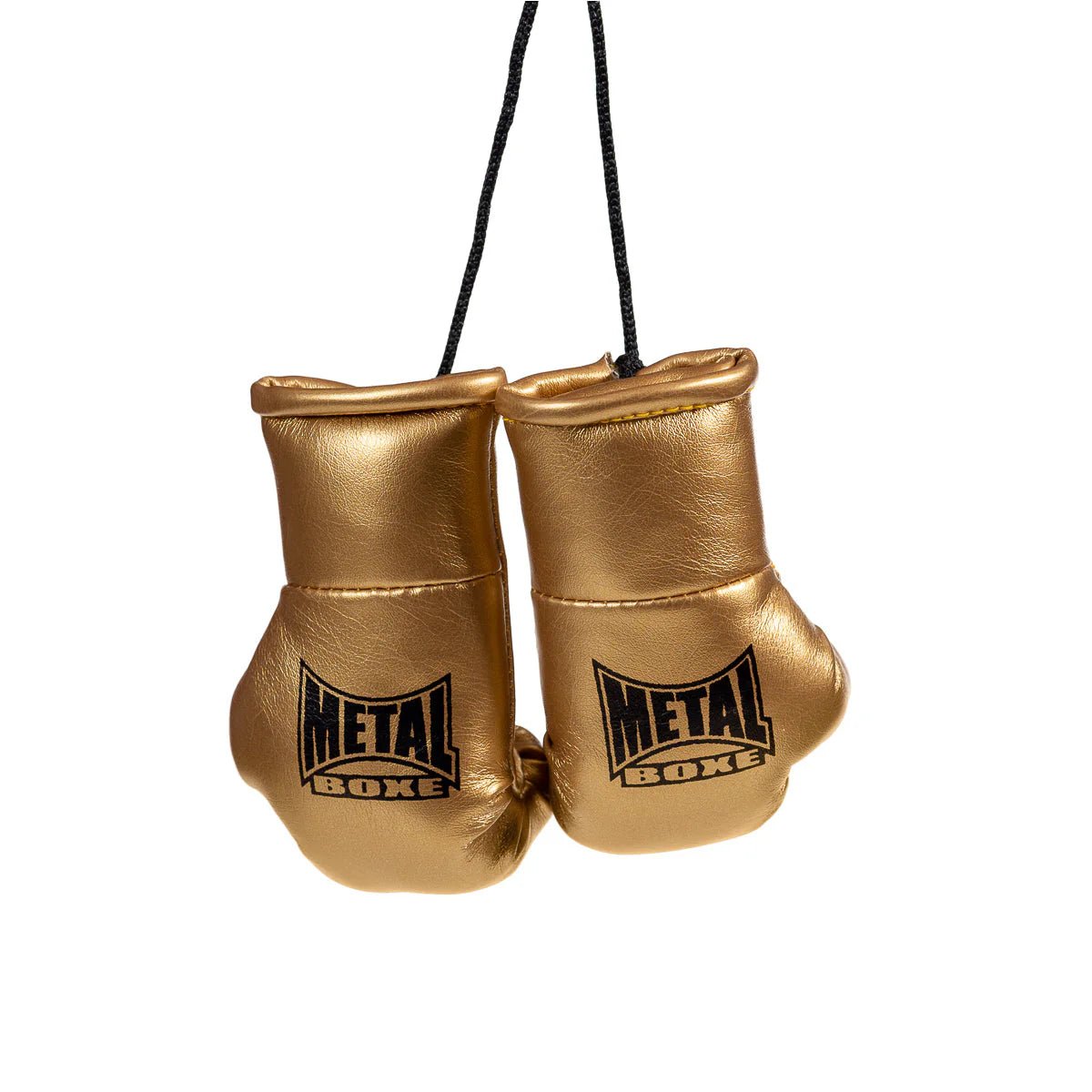 Mini-Metall-Boxhandschuhe-Gold-Paar