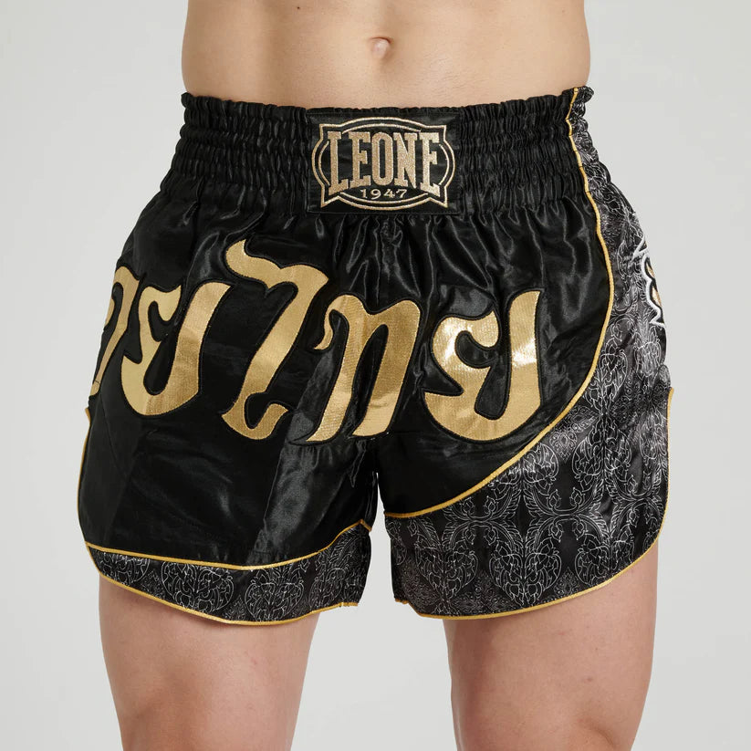 Pantaloncini Leone Elite Spacchi Laterali Kick Boxing Muay Thai