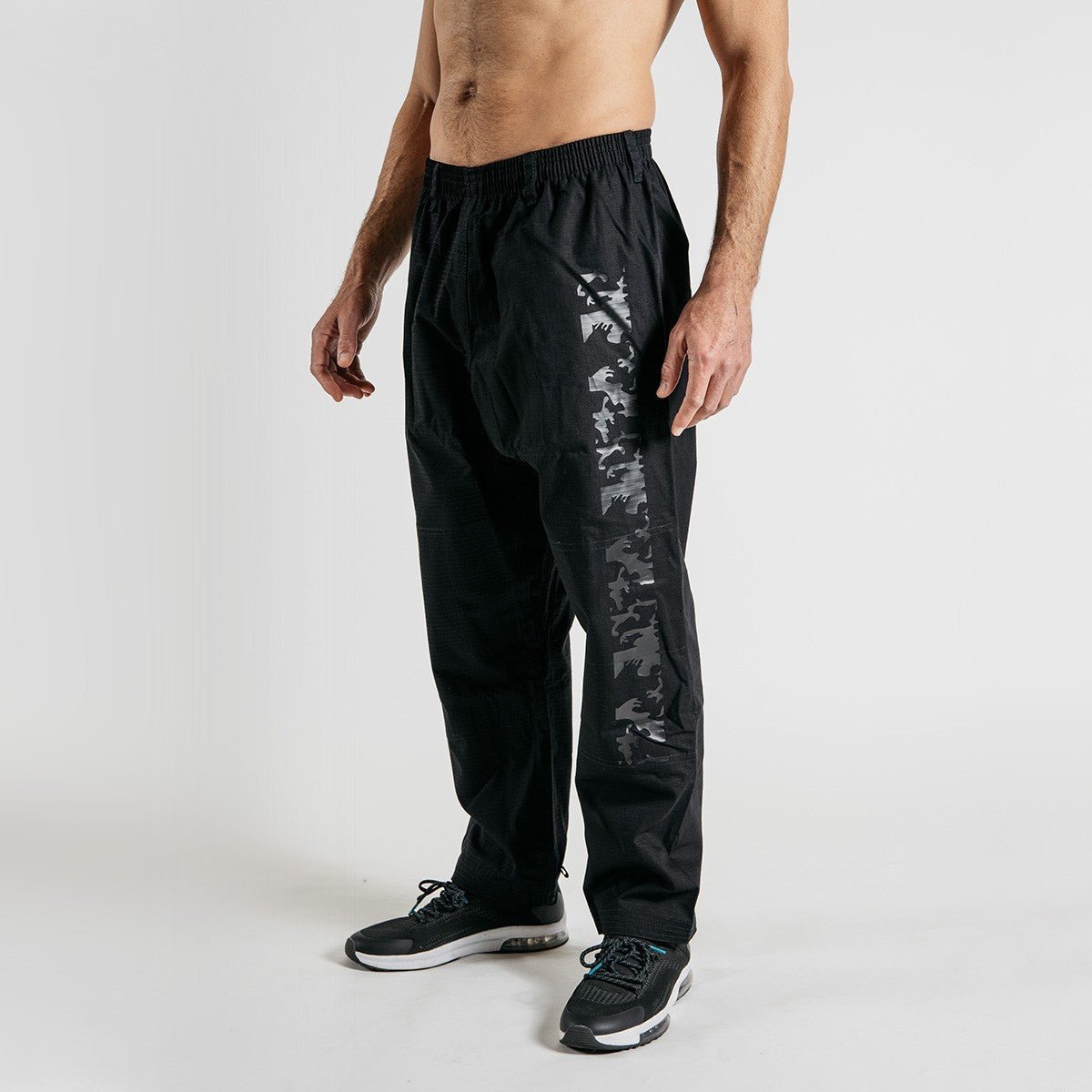 Pantaloni Tattici Krav Maga Ripstop | Pantaloni Difesa Personale Neri - Fight Club Store