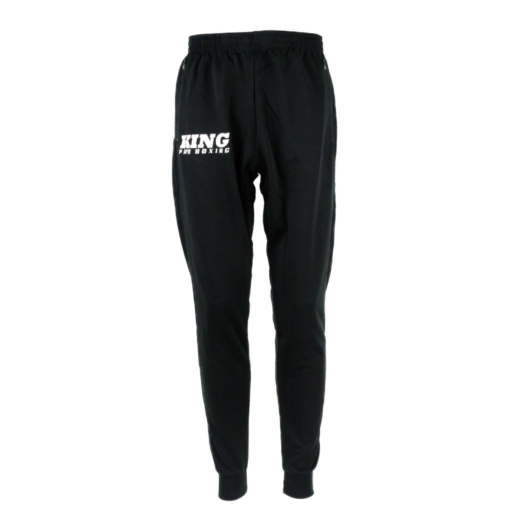 Vista lateral de los pantalones deportivos KPB REVO con corte regular.