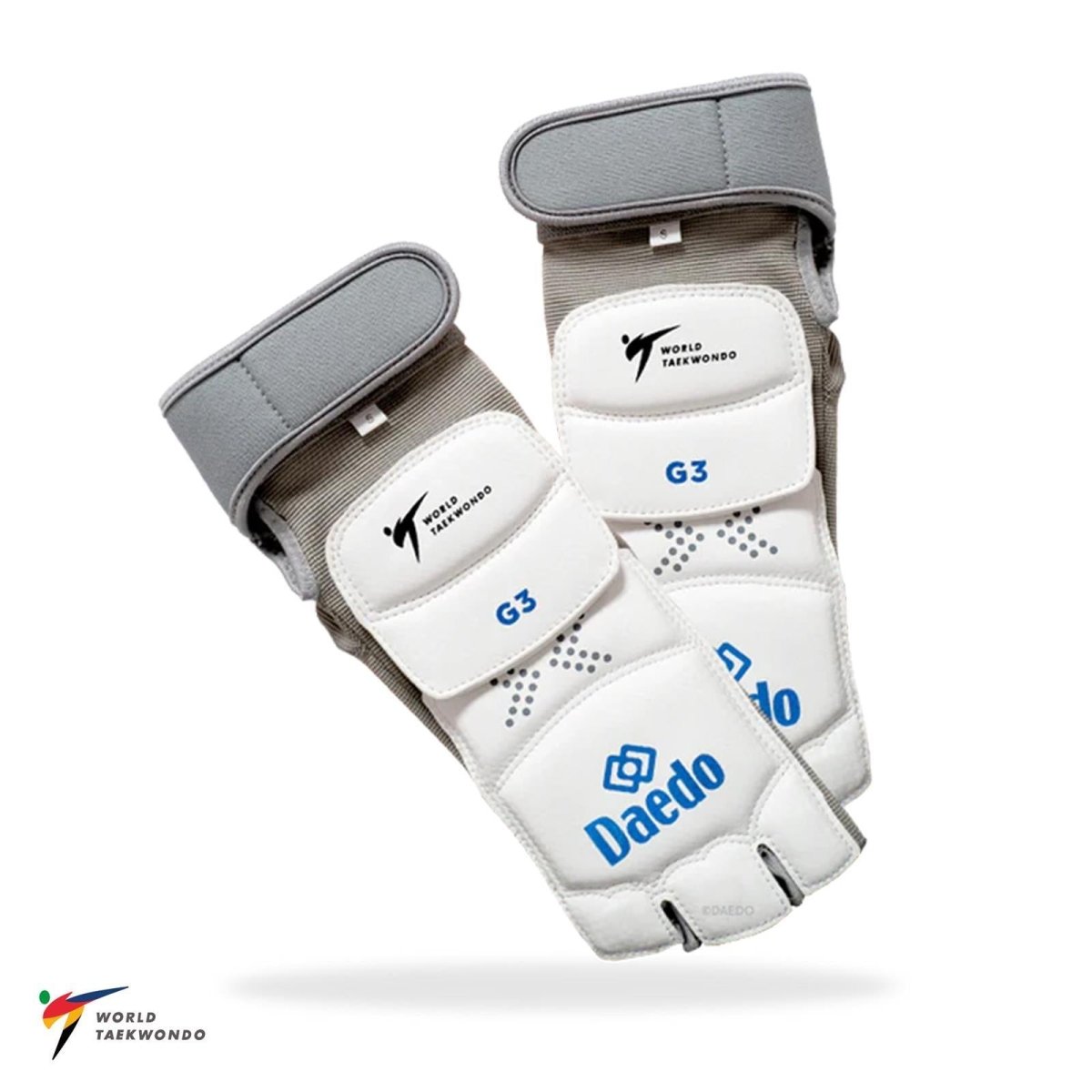 Vista frontal del protector de pie electrónico Dae do E-Foot Protector 15 Sensors X GEN3