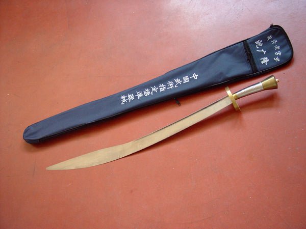 IWuF Approved GuoJi BiaoYan Dao Flexible Saber with Zippered Soft Case