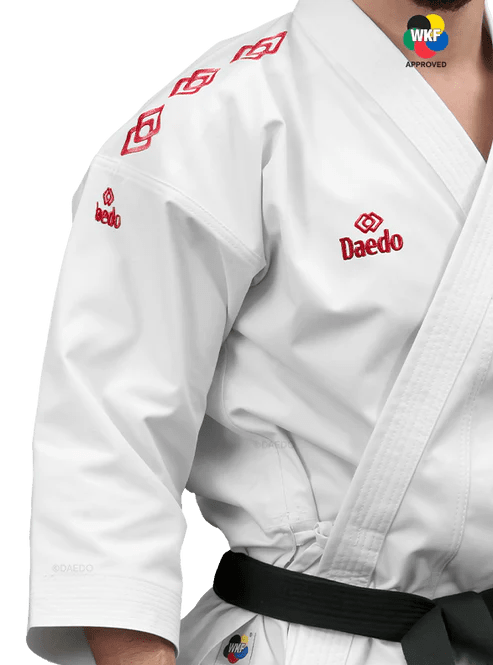 Short cut detail specific for professional Daedo Premier League karategi kata.