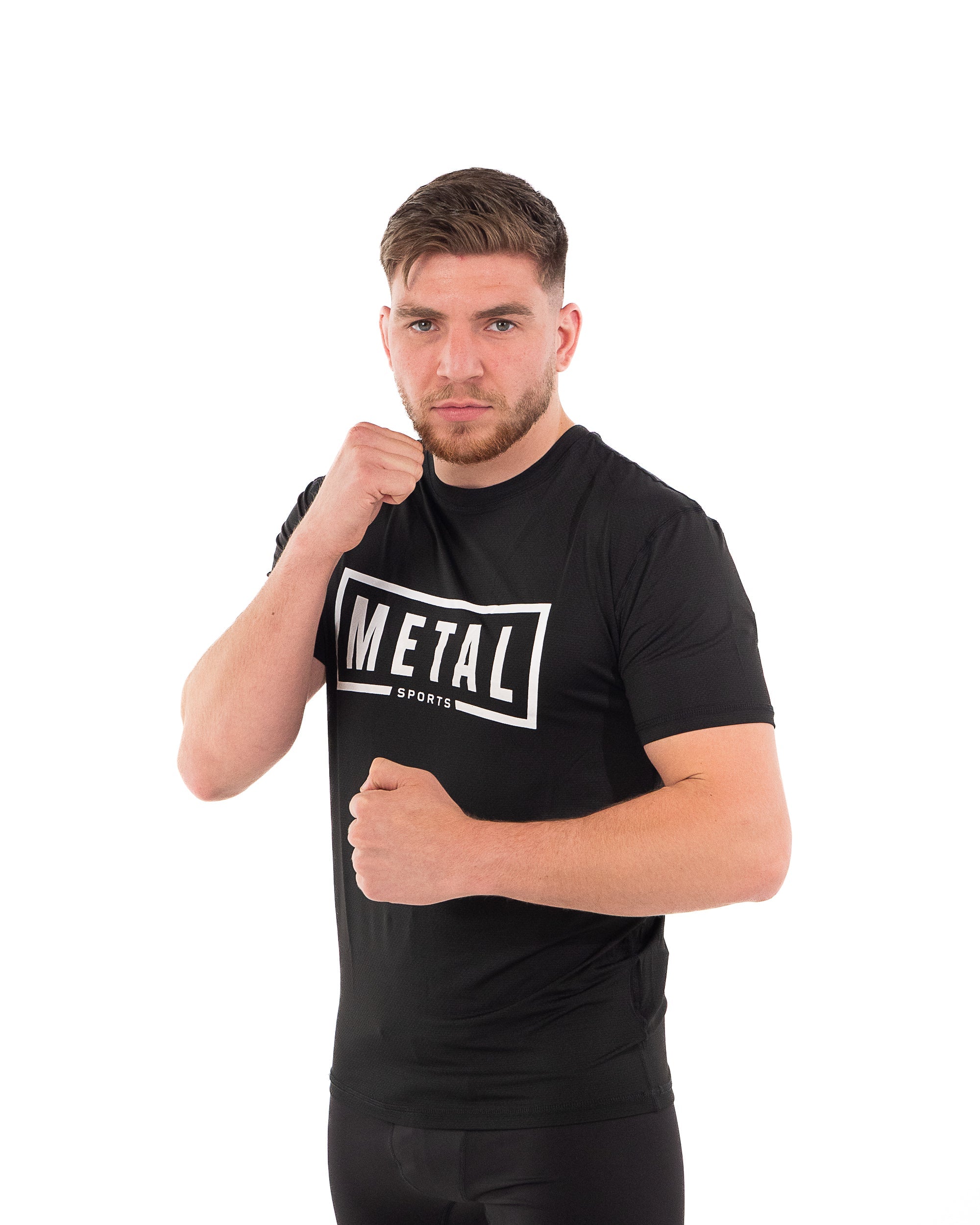 T-Shirt d'allenamento Metal Boxe Metal Sports