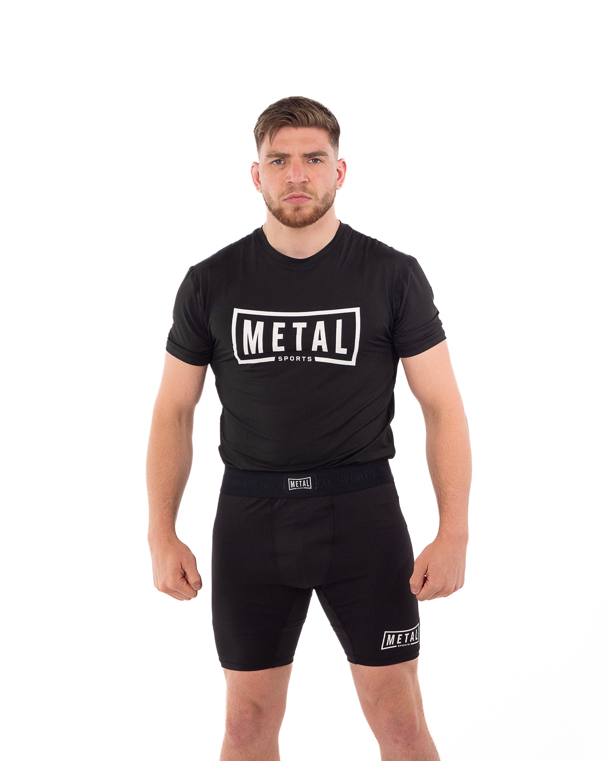 T-Shirt d'allenamento Metal Boxe Metal Sports