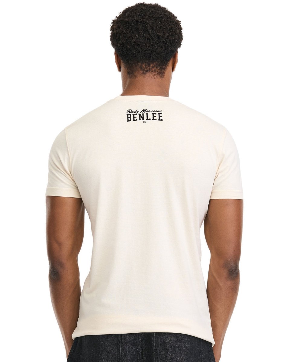 T-Shirt BenLee Sawston in Cotone Ecru - Fight Club Store