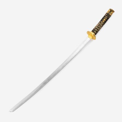 Tachi Decorativo in Acciaio Inox Nero e Oro - Fight Club Store
