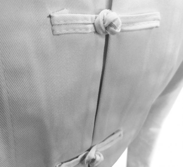 White cotton Kung Fu Shaolin uniform