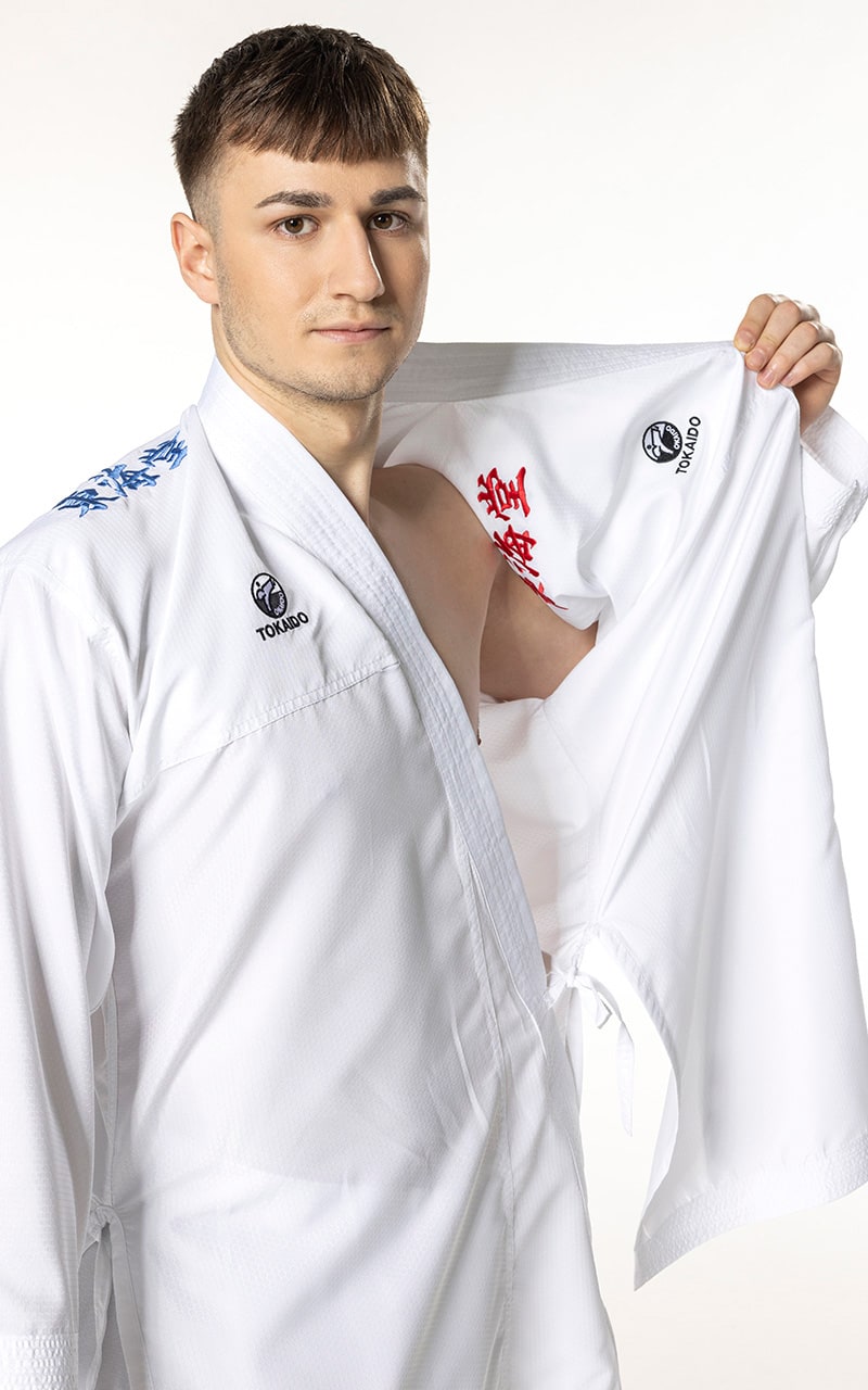 Reversible karategi kumite Premier League Tokaido
