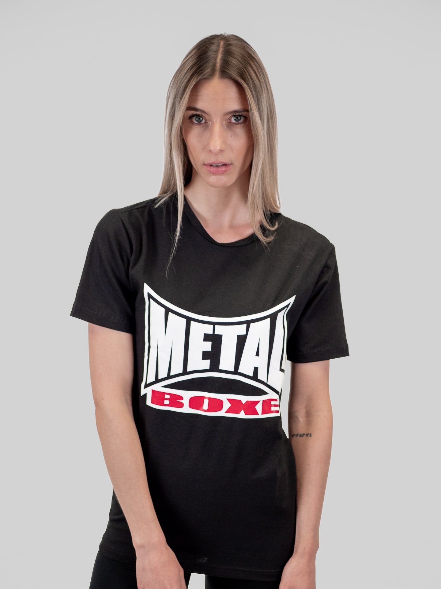 T-shirt Donna Visual Boxe Metal Boxe